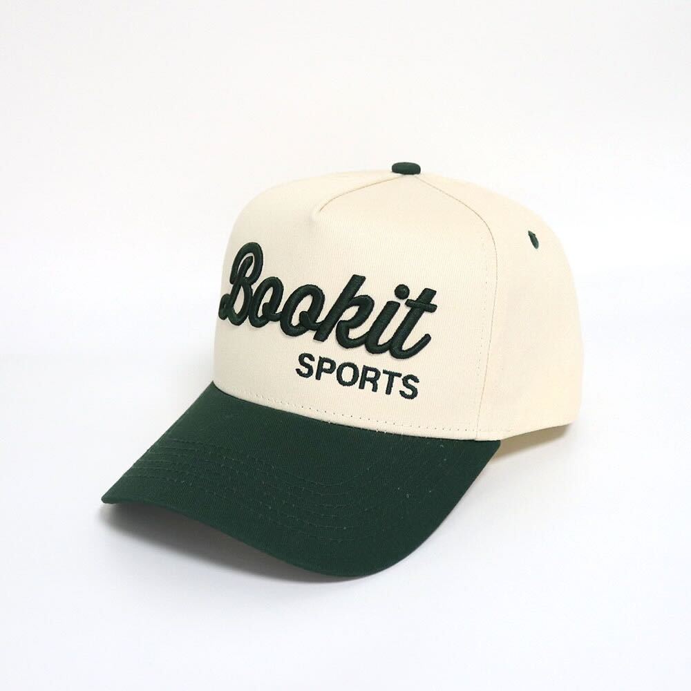 Bookit Green Script Hat