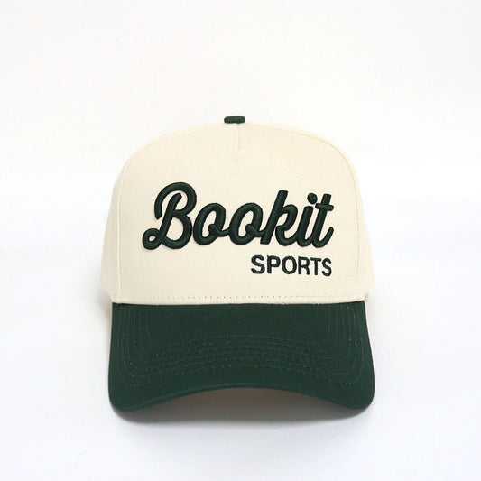 Bookit Green Script Hat