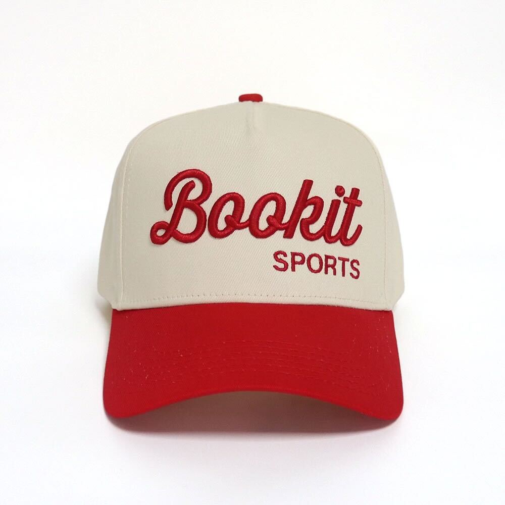 Bookit Red Script Hat