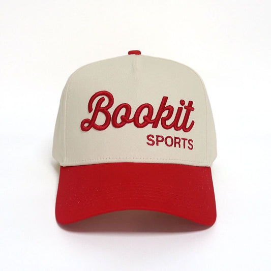 Bookit Red Script Hat