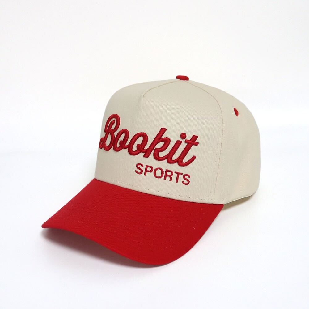 Bookit Red Script Hat